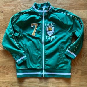 Gap kids, jacket size small, 6–7 green basketball